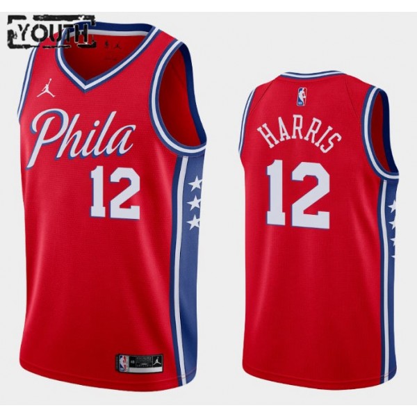 Philadelphia 76ers Trikot Tobias Harris 12 2020-2021 Jordan Brand Statement Edition Swingman - Kinder